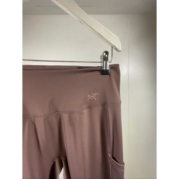 Arcteryx Cocoa Full Length Leggings with Pockets Size M - Picture 3 of 6